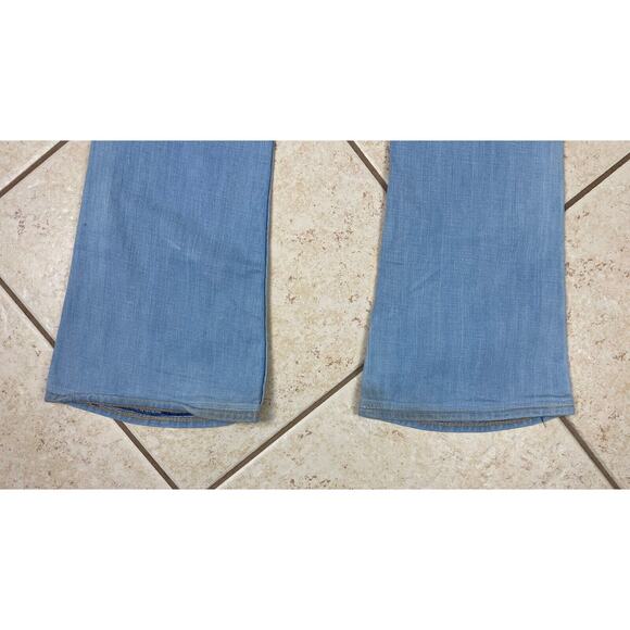 VTG True Religion Women's Morgan boot Jeans Size 29 Low Rise USA Button Fly Y2K - Picture 9 of 12